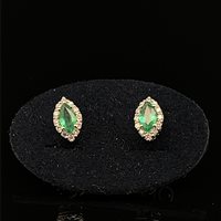 Pendientes Recarlo Mujer in Oro Smeraldo 0.27 Ct XE 250/BSM - XE 250/BSM
